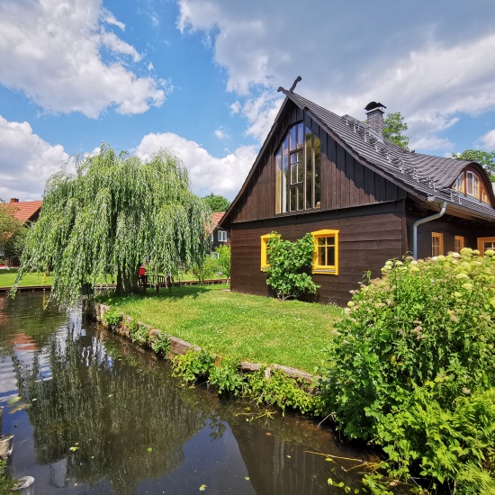 Ferienhaus »Haus anno 1750« - Ansicht des Ferienhauses »Haus anno 1750« in Lehde im Spreewald