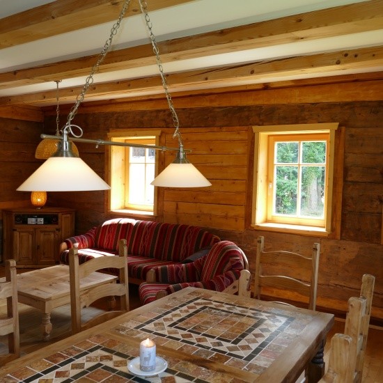 Holiday house Â»Haus anno 1750Â« - offener Wohn- und Essbereich