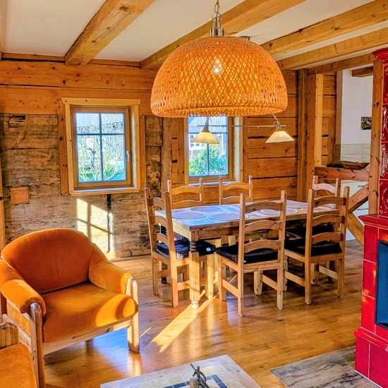 Ferienhaus Â»Haus anno 1750Â« - Viel Licht im Wohnbereich